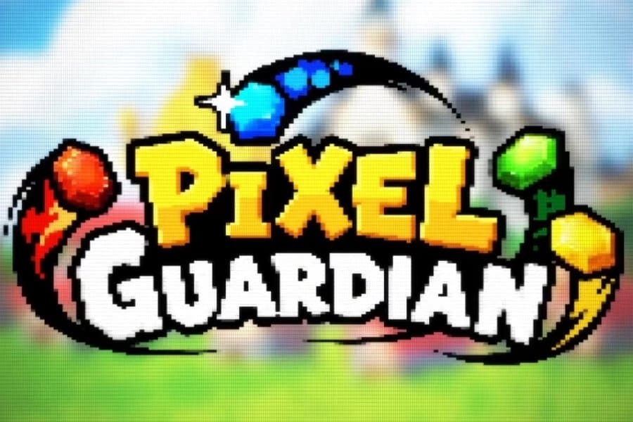 Pixel Guardian slot game by Slot Mart