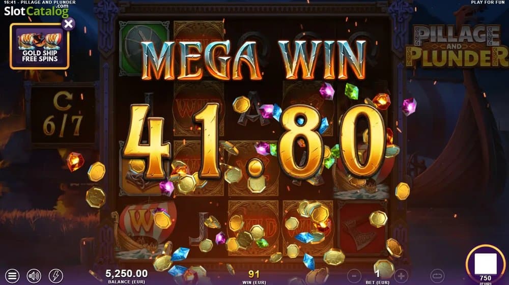 Pillage & Plunder slot game by Slotmill