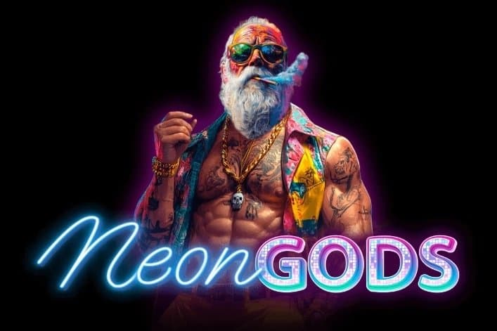 Neon Gods slot game by SlotoLand