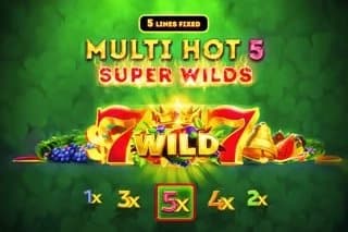 Multi Hot 5 Super Wilds slot game by SmartSoft Gaming