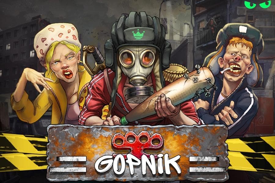 Gopnik slot game by Sneaky Slots