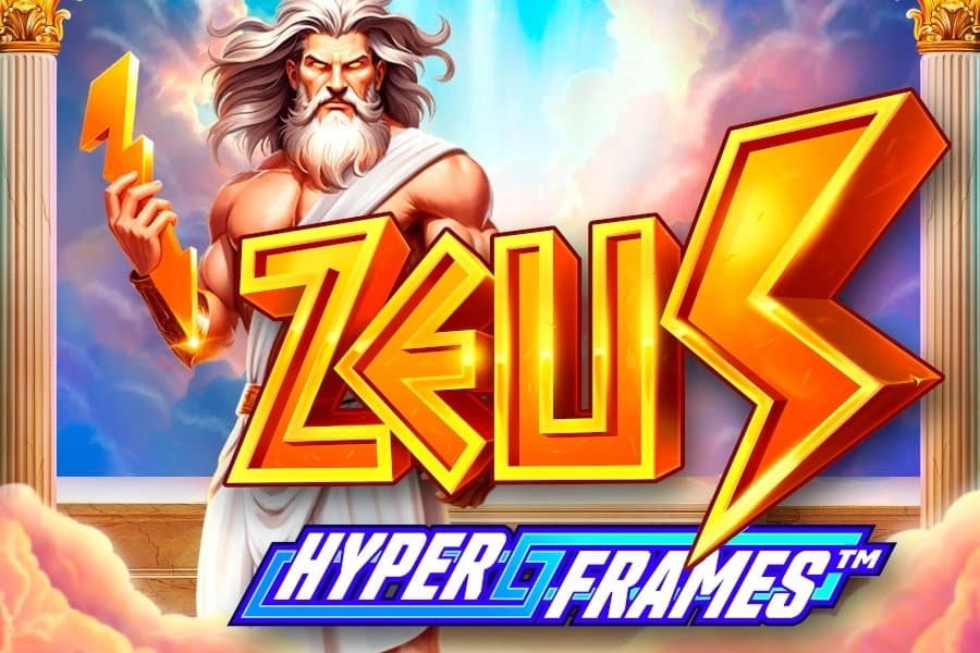 Zeus Hyper Frames slot game by Snowborn Games