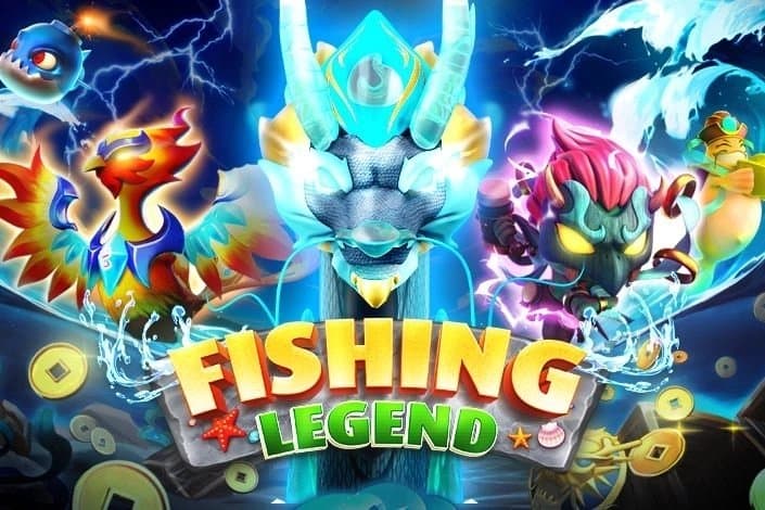 Fishing Legend slot game by Spadegaming