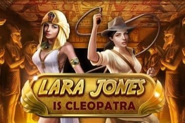 Lara Jones is Cleopatra slot game by Spearhead Studios