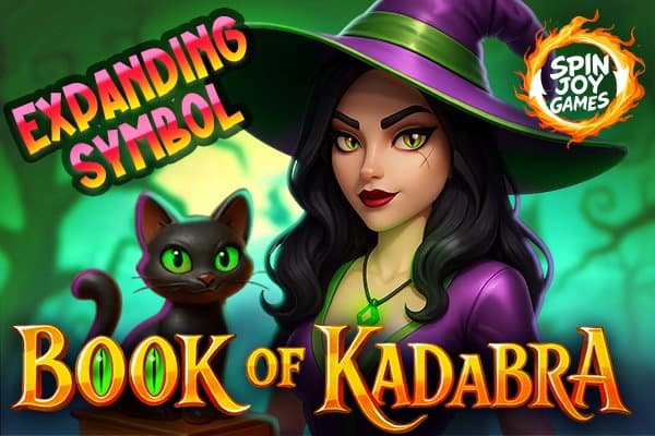 Book of Kadabra slot game by Spin Joy Games