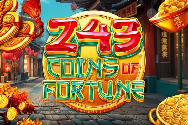 243 Coins of Fortune slot game by Spinberry