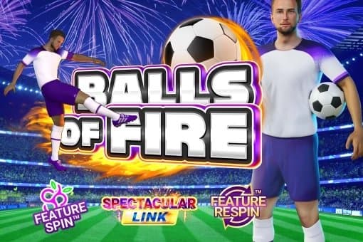 Balls of Fire slot game by Spinberry