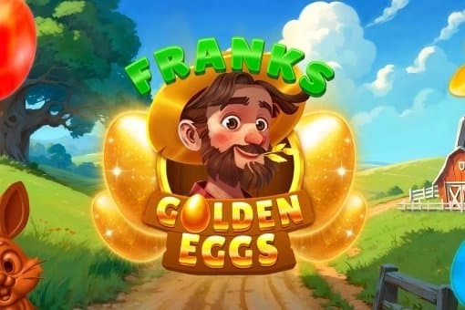 Franks Golden Eggs slot game by Spinberry
