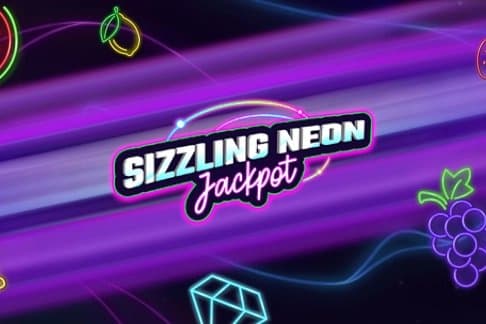 Sizzling Neon Jackpot slot game by Spinmatic