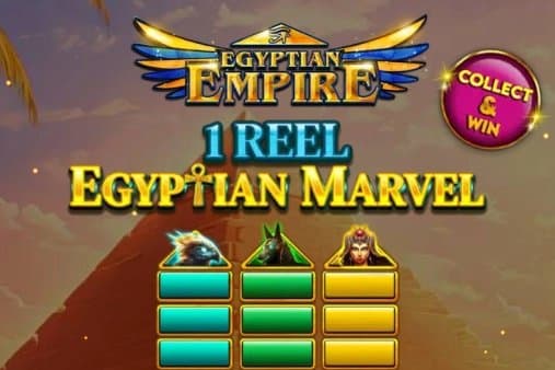 1 Reel - Egyptian Marvel slot game by Spinomenal