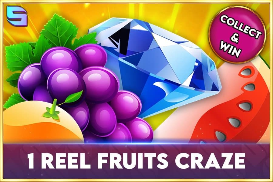 1 Reel Fruits Craze slot game by Spinomenal