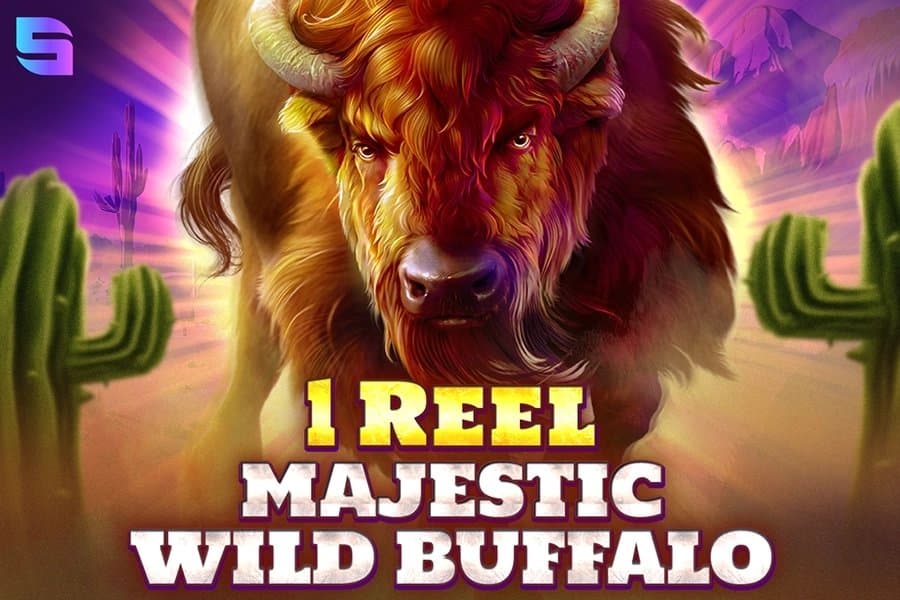 1 Reel Majestic Wild Buffalo slot game by Spinomenal