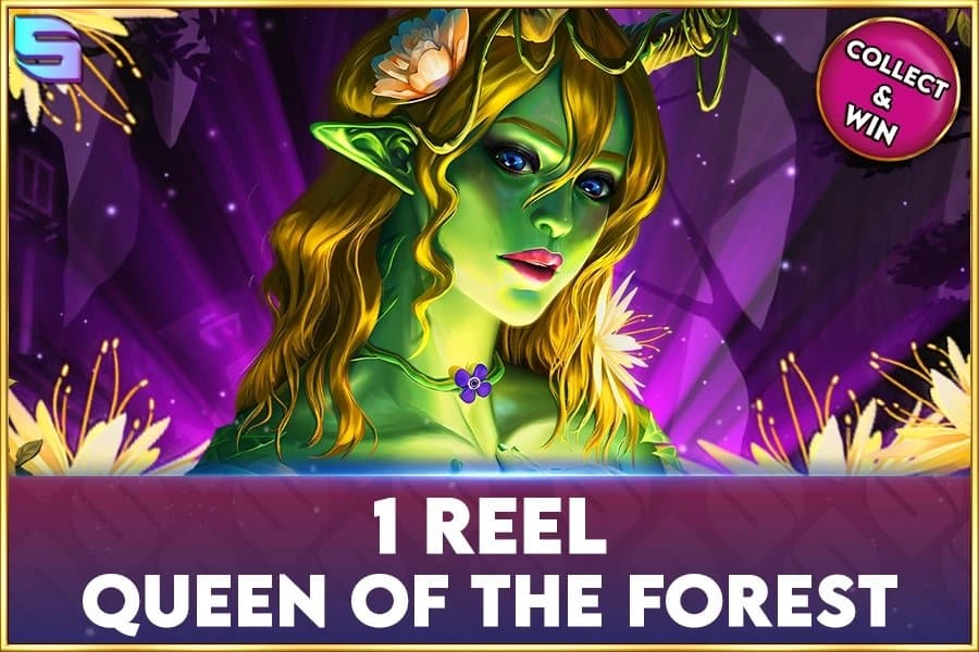 1 Reel Queen of the Forest slot game by Spinomenal