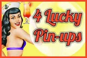 4 Lucky Pin-ups slot game by Spinomenal