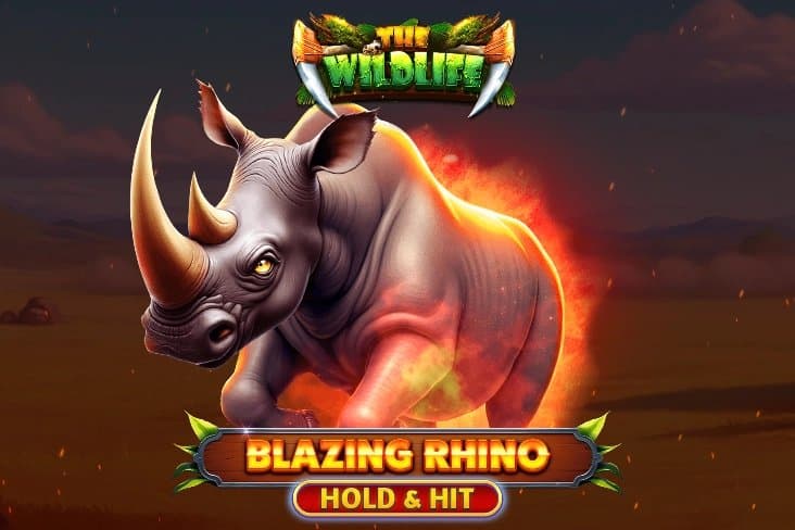 Blazing Rhino Hold & Hit slot game by Spinomenal