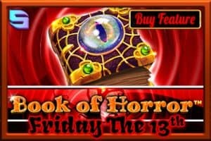 Book of Horror Friday The 13th slot game by Spinomenal