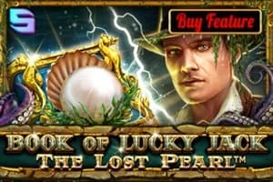 Book of Lucky Jack The Lost Pearl slot game by Spinomenal
