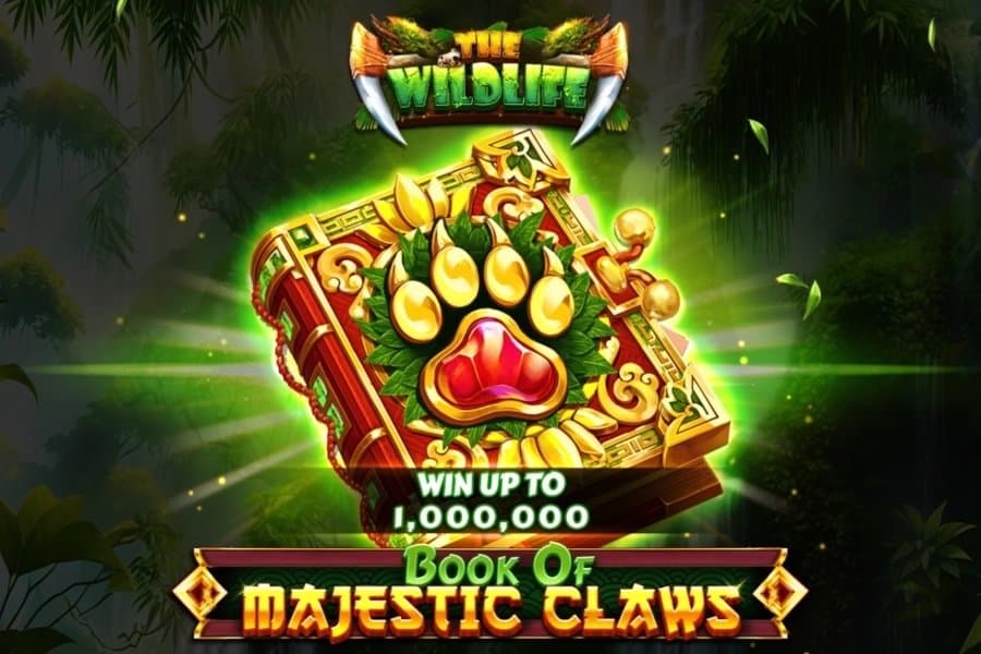 Book of Majestic Claws slot game by Spinomenal