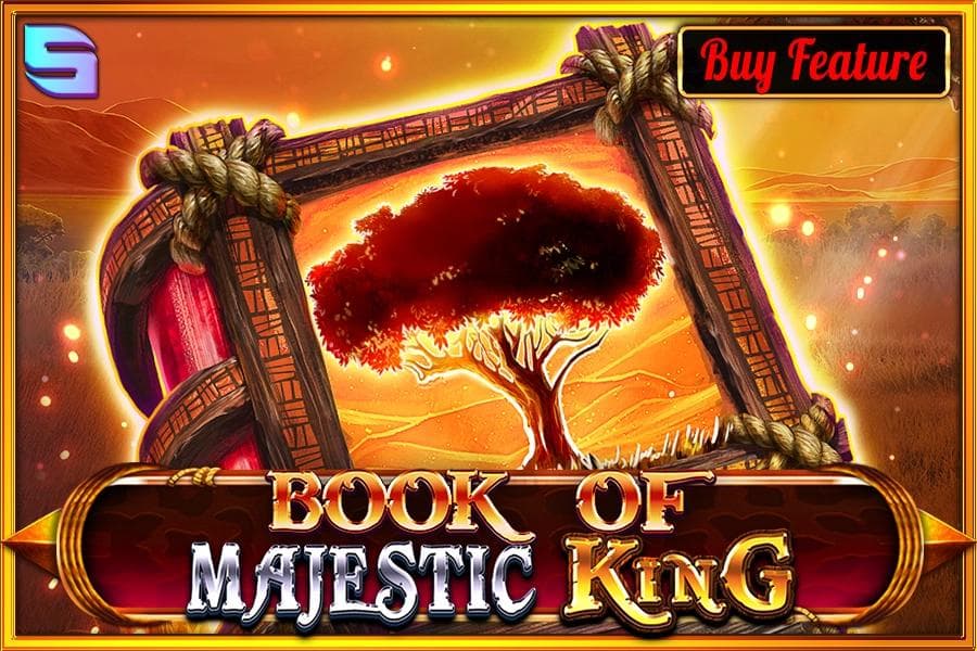 Book Of Majestic King slot game by Spinomenal