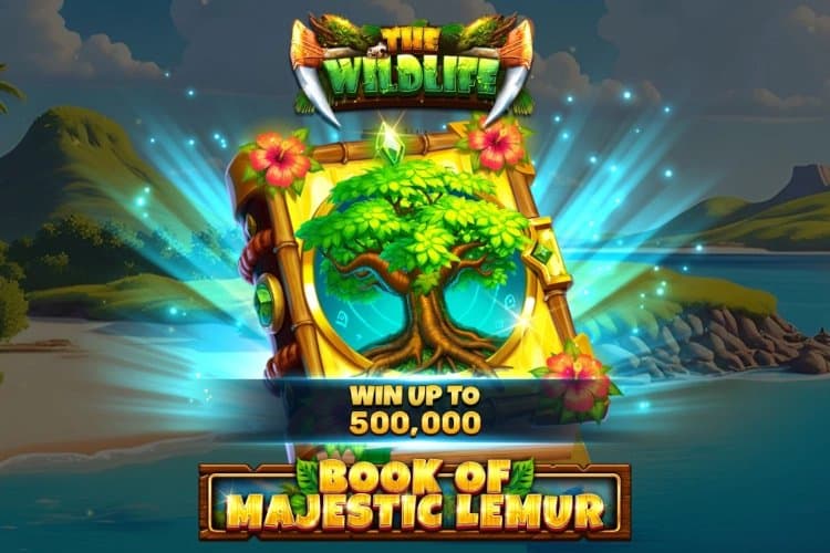 Book of Majestic Lemur slot game by Spinomenal