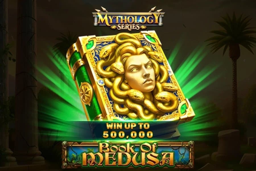 Book of Medusa slot game by Spinomenal