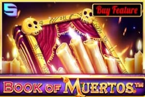 Book of Muertos slot game by Spinomenal