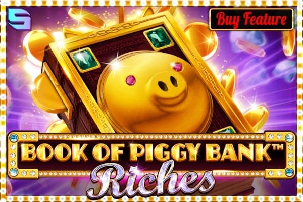 Book of Piggy Bank Riches slot game by Spinomenal
