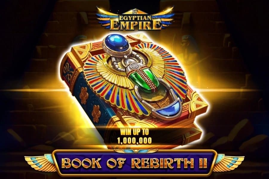 Book of Rebirth 2 slot game by Spinomenal