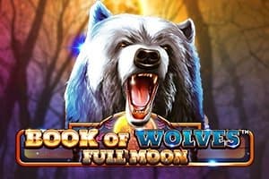 Book of Wolves Full Moon slot game by Spinomenal