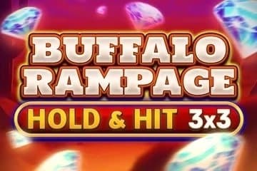 Buffalo Rampage Hold & Hit 3x3 slot game by Spinomenal