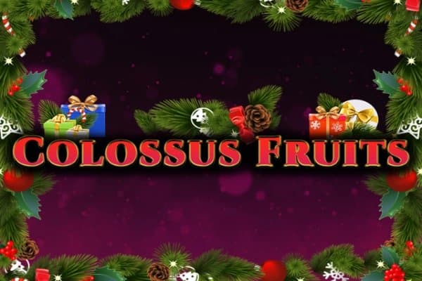 Colossus Fruits - Christmas Edition slot game by Spinomenal
