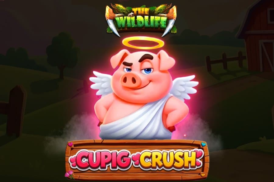 Cupig Crush slot game by Spinomenal