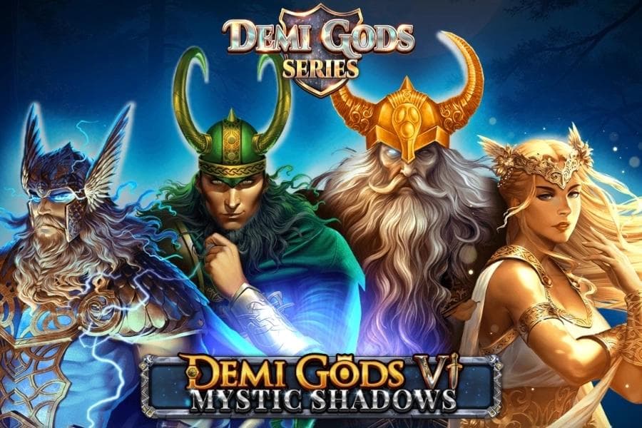 Demi Gods 6 - Mystic Shadows slot game by Spinomenal