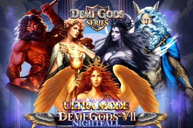 Demi Gods 7 - Nightfall slot game by Spinomenal
