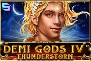 Demi Gods IV Thunderstorm slot game by Spinomenal