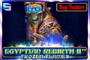 Egyptian Rebirth II Frozen Flames slot game by Spinomenal