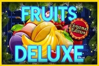 Fruits Deluxe Christmas Edition slot game by Spinomenal