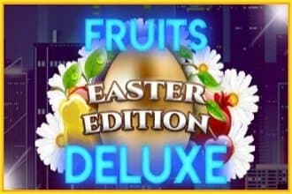 Fruits Deluxe Easter Edition slot game by Spinomenal