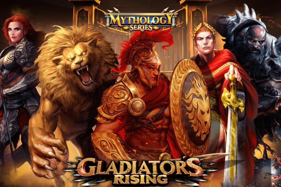 Gladiators Rising slot game by Spinomenal