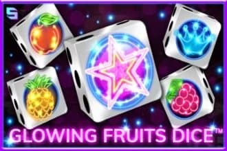 Glowing Fruits Dice slot game by Spinomenal