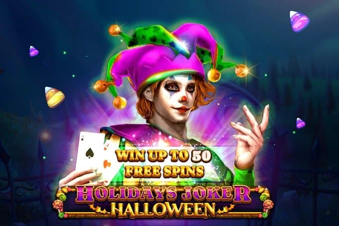 Holidays Joker Halloween slot game by Spinomenal