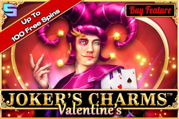 Joker's Charms Valentine's slot game by Spinomenal