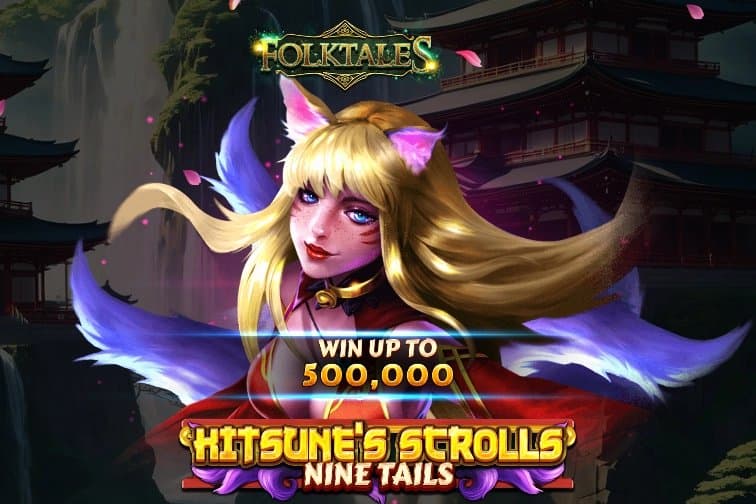 Kitsune's Scrolls Nine Tails slot game by Spinomenal