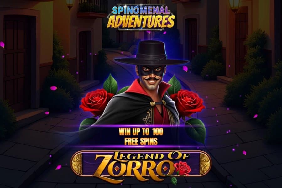 Legend of Zorro slot game by Spinomenal
