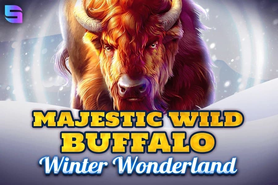 Majestic Wild Buffalo - Winter Wonderland slot game by Spinomenal
