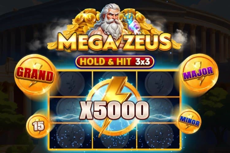 Mega Zeus - Hold & Hit 3x3 slot game by Spinomenal