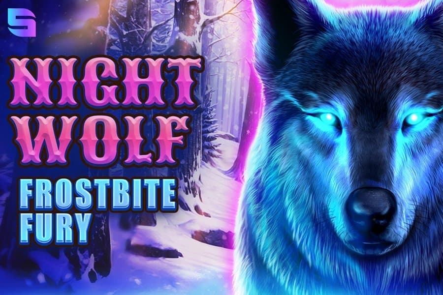 Night Wolf - Frostbite Fury slot game by Spinomenal