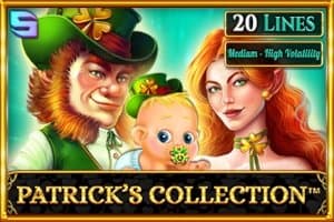 Patrick's Collection 20 Lines slot game by Spinomenal