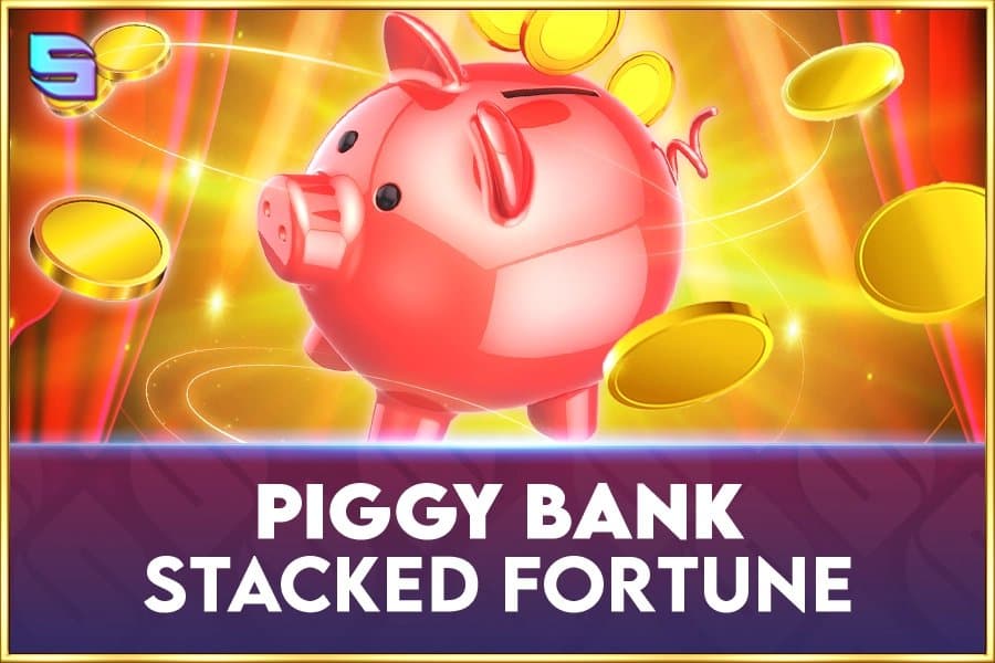 Piggy Bank Stacked Fortune slot game by Spinomenal