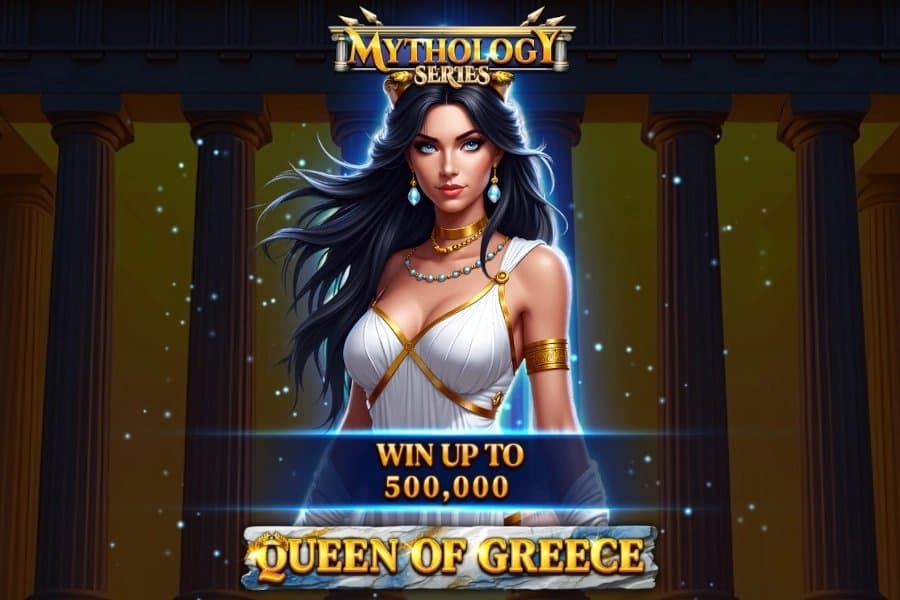 Queen of Greece slot game by Spinomenal